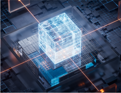 Blockchain illustration